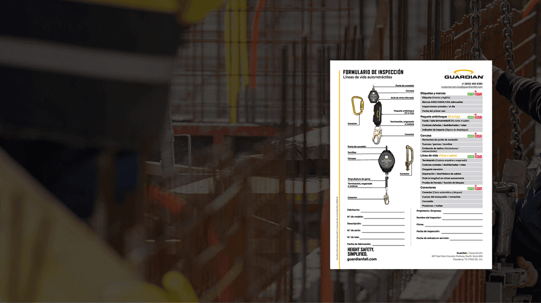 Srl Inspection Form Spanish